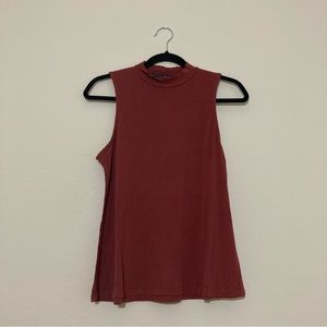 Macy's Polly & Esther Mock Neck Tank Top